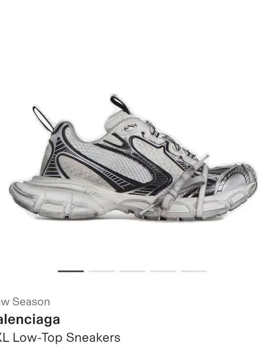 3XL low-top mesh sneakers BALENCIAGA - Nugnes1920 Balenciaga 3XL Low-Top Sneakers